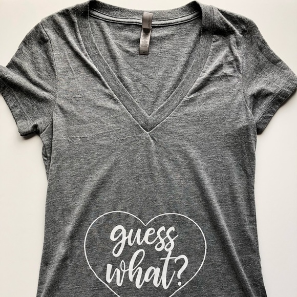 guess what pregnancy announcement shirt